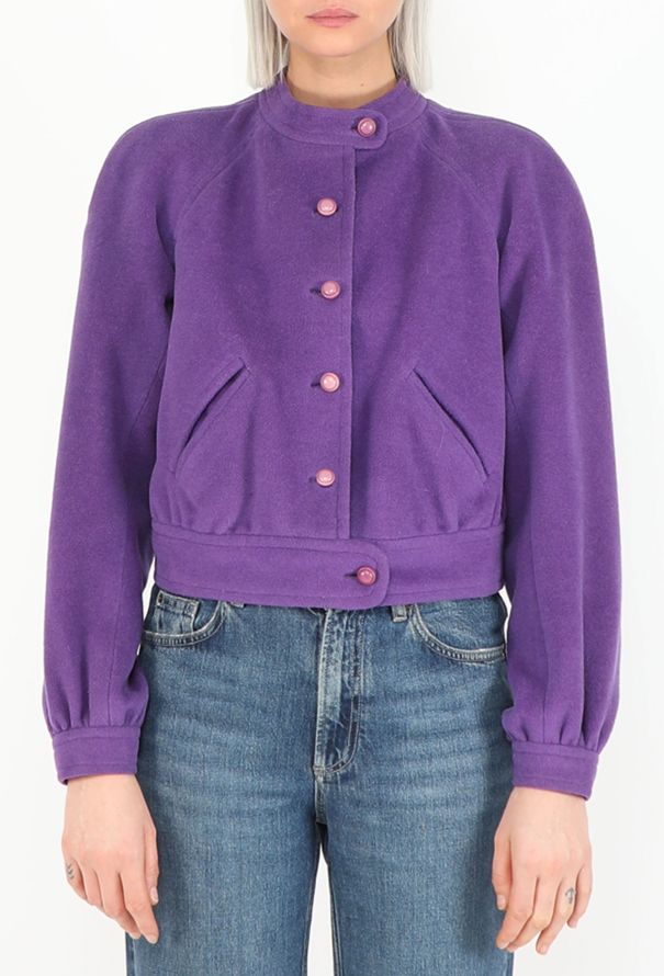 Saint Laurent RARE Haute Couture Fall 1971 Bomber Jacket - 5