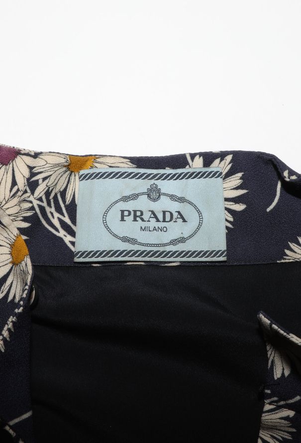 Prada 2017 Daisy Printed Dress - 4