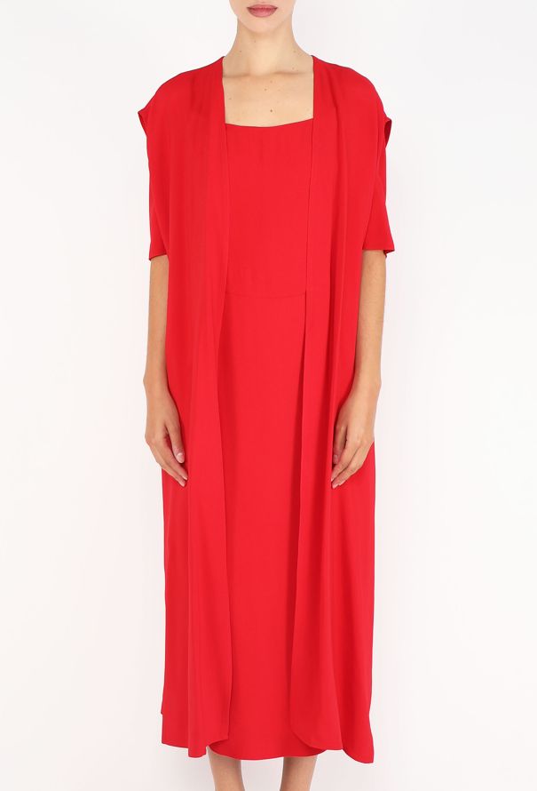 Valentino Crêpe Empire Dress Ensemble - 4