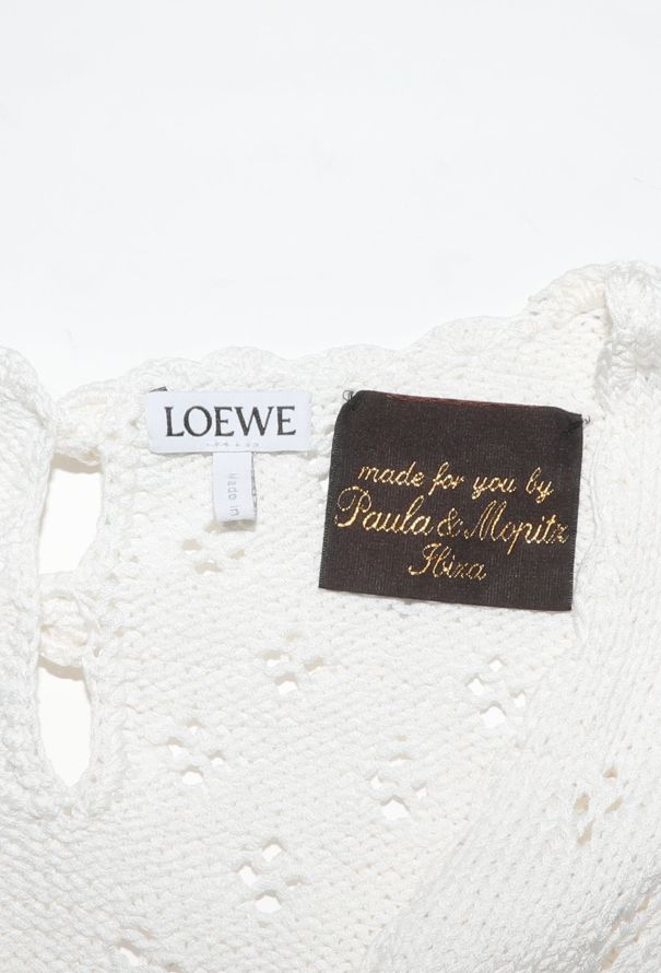 Loewe 2019 x Paula's Ibiza Crochet Dress - 5