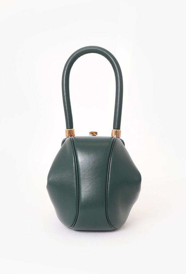 Gabriela Hearst Green Nappa Nina Bag - 5
