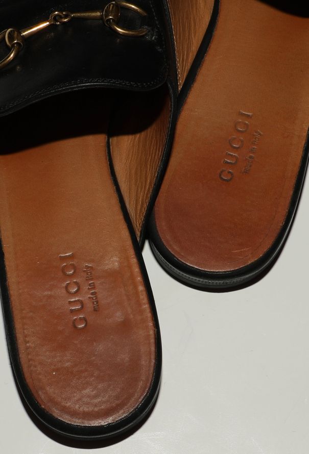 Gucci Leather Princetown Mules - 8