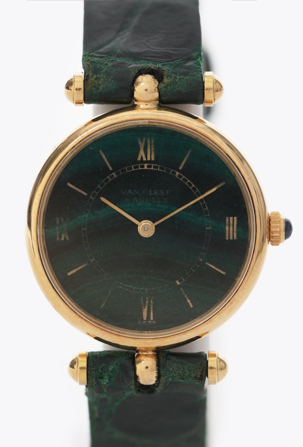 Van Cleef & Arpels x Piaget RARE 1970s Malachite Dress Watch - 3