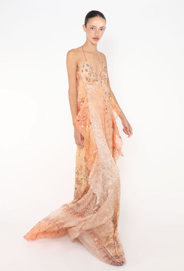 Etro STUNNING S/S 2016  Silk Floral Gown - 1