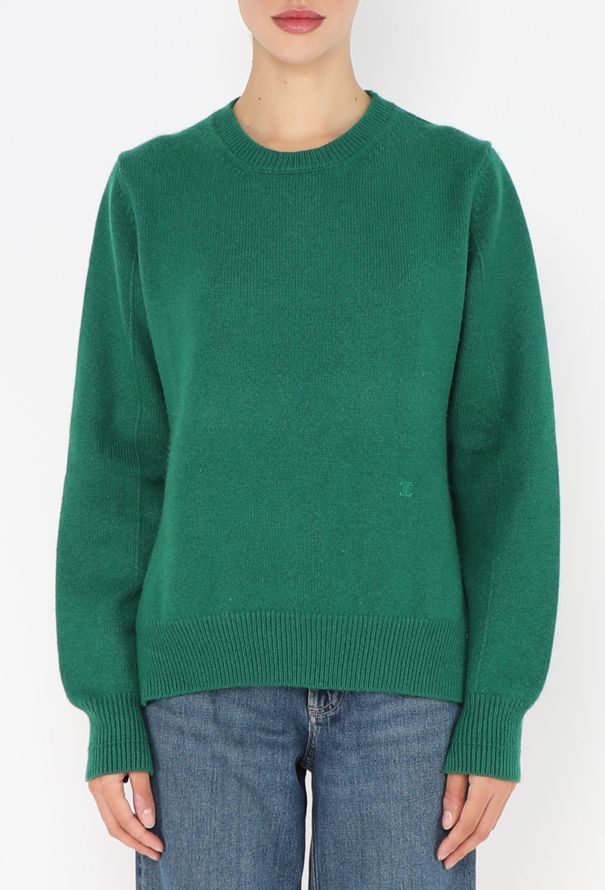 Céline Cashmere Triomphe Sweater - 1