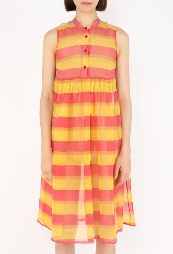 Miu Miu Organza Babydoll Dress - 3