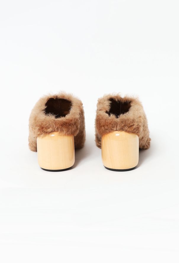 Jil Sander Pre-Fall 2022 Shearling Mules - 5