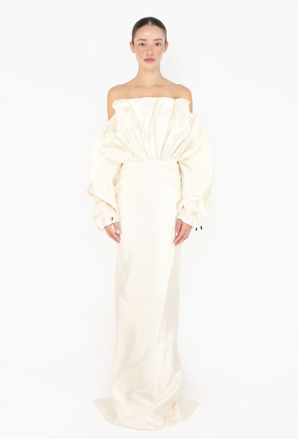 Tom Ford 2022 Scalloped Bustier Bridal Gown - 2