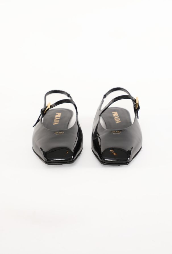 Prada Patent Ballerina Slingbacks, 2025 - 3