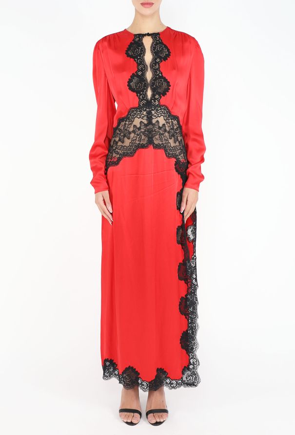 Alessandra Rich F/W 2016 Lace Trim Dress - 4