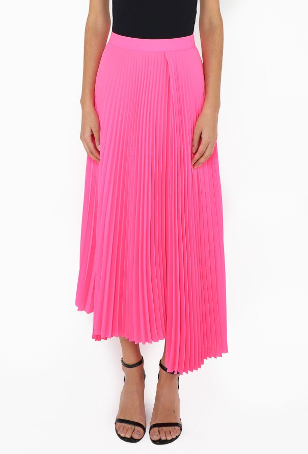 Balenciaga Resort 2021 Asymmetrical Pleated Skirt - 4