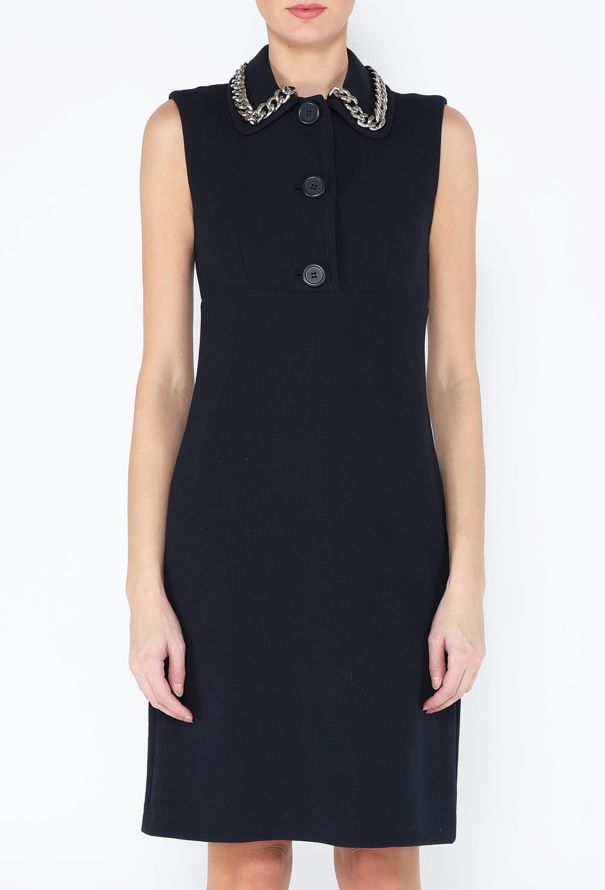 Prada 2015 Chainlink Mod Shift Dress - 3