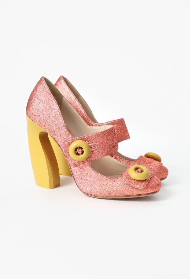 Prada F/W 2011 Iridescent Mary Jane Pumps - 4