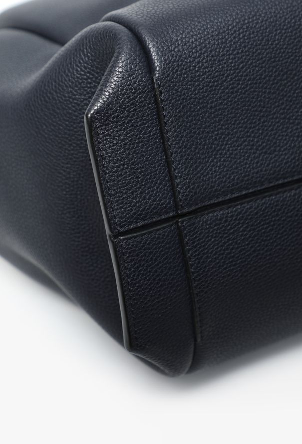 Loewe F/W 2021 Medium Flamenco Tote Bag- Deep Navy - 7