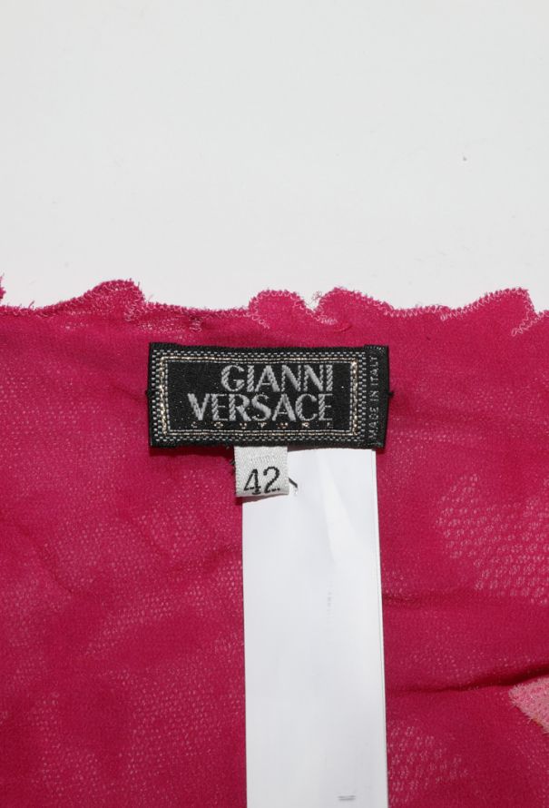 Gianni Versace Crushed Lace Dress, S/S 1994 - 5