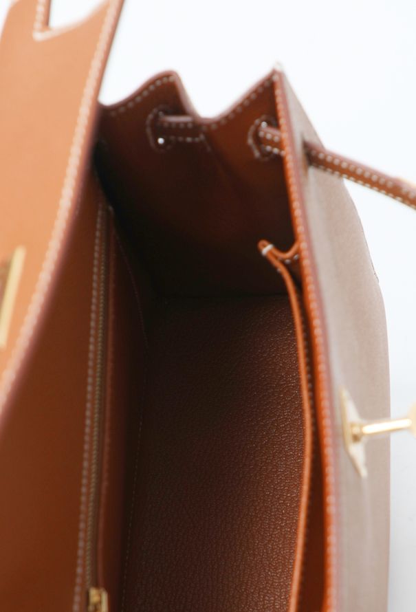 Hermès 2023 Gold Epsom Kelly Sellier 25 - 14