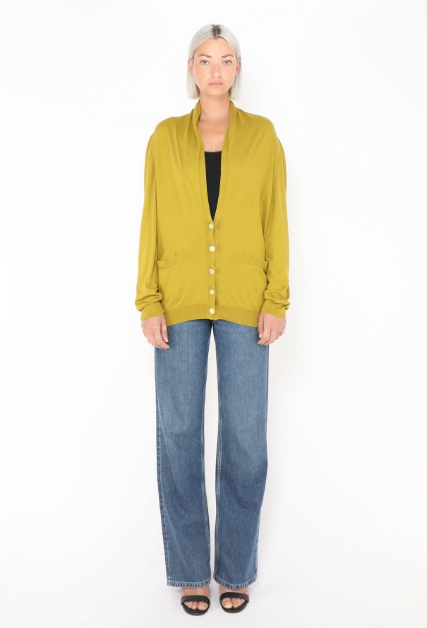 Hermès Shawl Collar Knit Cardigan - 3