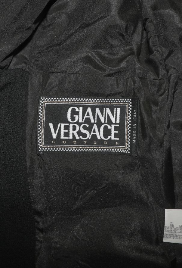 Gianni Versace Plunging Velvet Bustier Top, F/W 1991 - 8