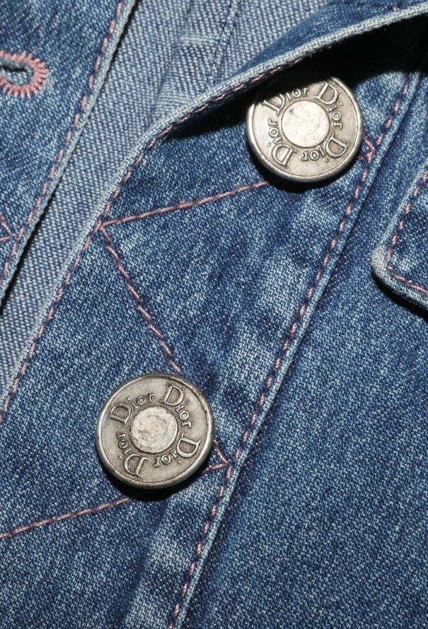 Dior 2003 Cropped Denim Jacket - 8