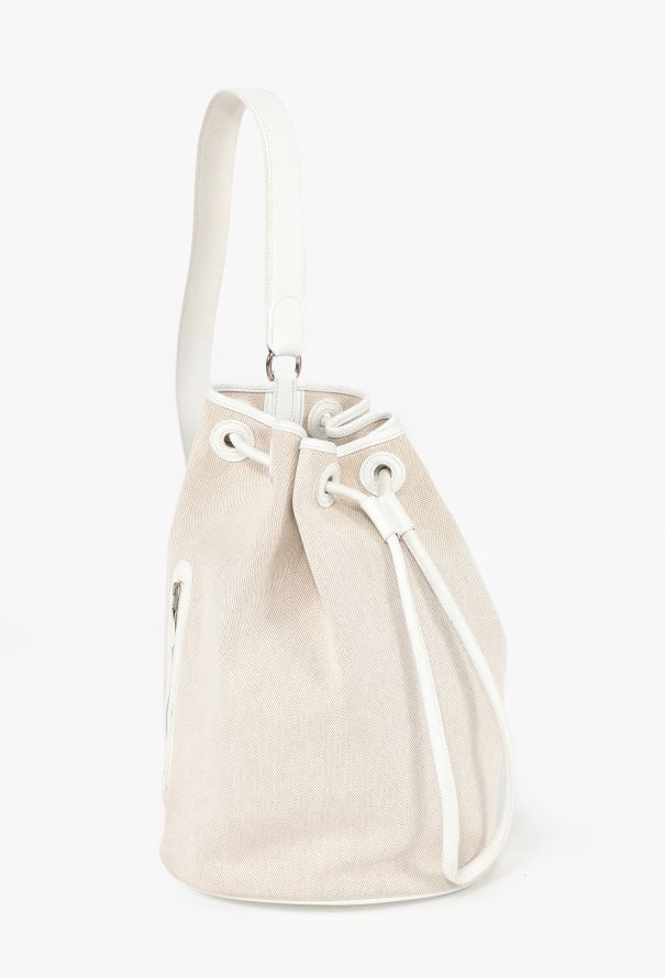 Hermès Courchevel & Toile H Matelot Marin PM Bag - 2