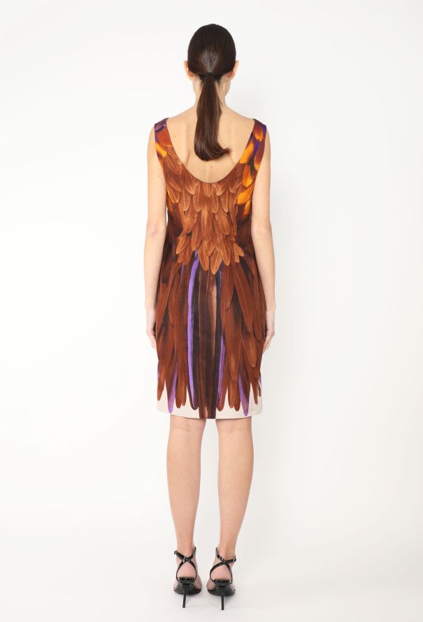 Prada S/S 2005 Silk Feather Dress - 5 Prada S/S 2005 Silk Feather Dress - 5