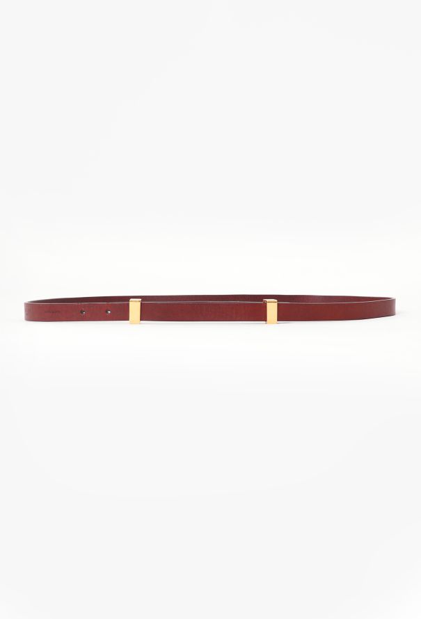 Céline Resort 2010 Plaque Leather Belt - 1