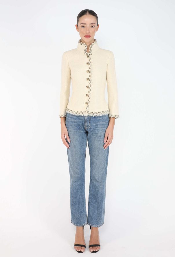 Chanel Pre-Fall 2011 Paris-Byzance Tweed Gripoix Ensemble - 8