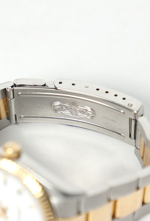 Rolex Vintage Oyster Perpetual Stainless Steel & Yellow Gold Watch - 7