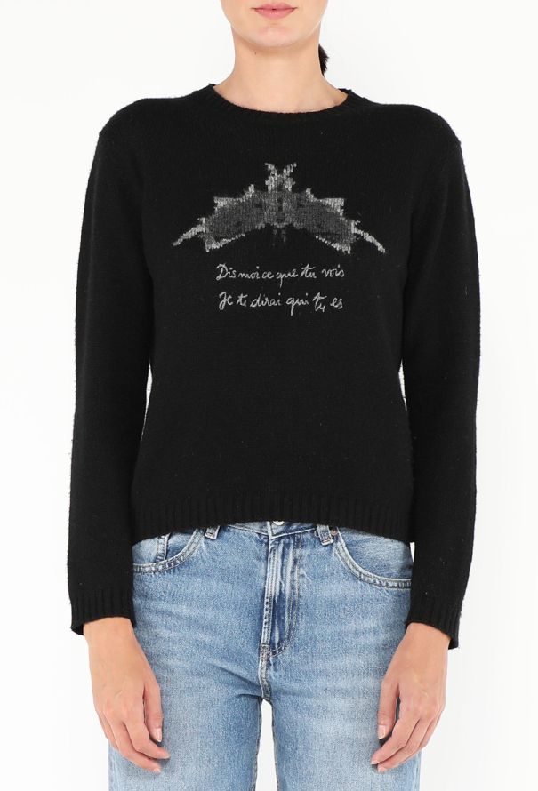 Dior 2018 Rorschach Cashmere Sweater - 1