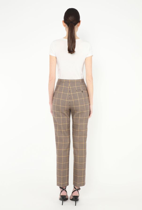 Balenciaga F/W 2016 Plaid Houndstooth Trousers - 4 Balenciaga F/W 2016 Plaid Houndstooth Trousers - 4