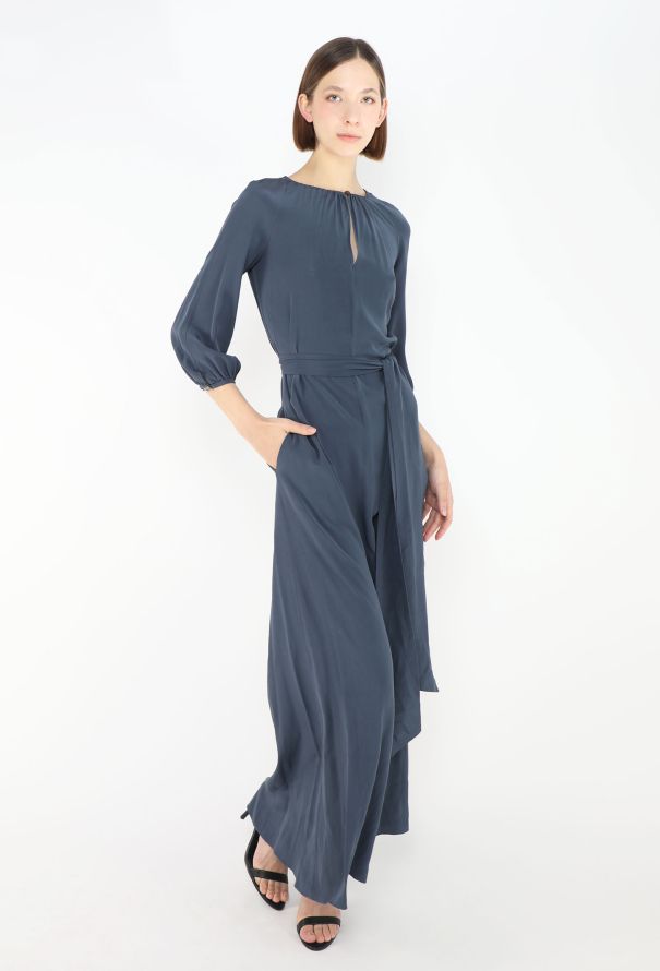 Vanessa Seward Silk Belted Sheath Dress - 2