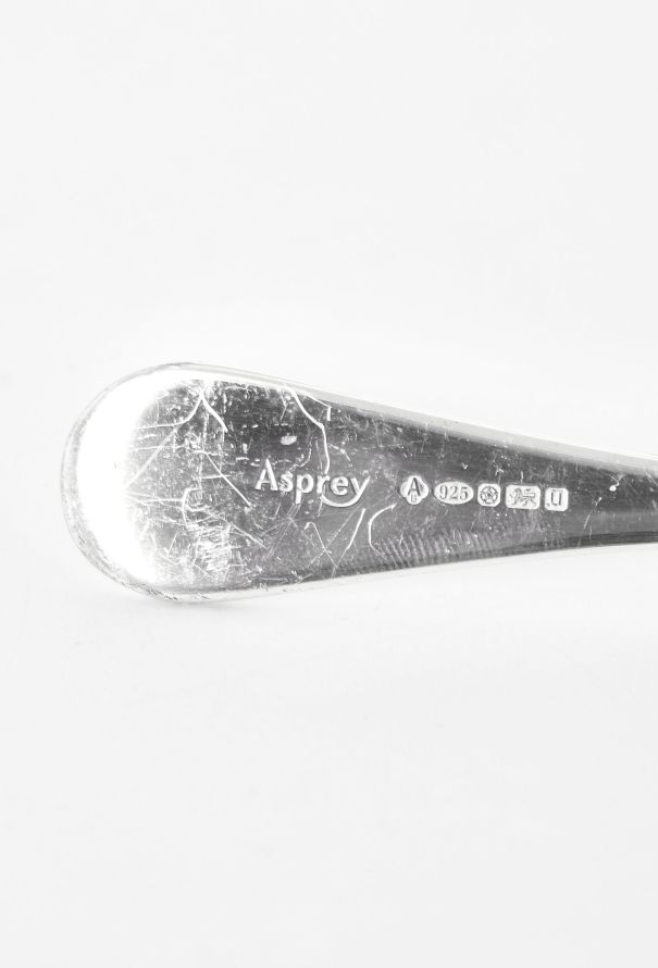 Vintage Objects & Decor Asprey Silver Children Train Spoon - 4 Vintage Objects & Decor Asprey Silver Children Train Spoon - 4