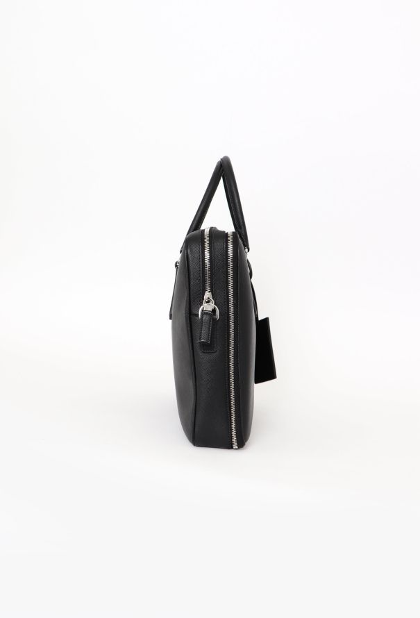 Prada Black Saffiano Briefcase - 5 Prada Black Saffiano Briefcase - 5