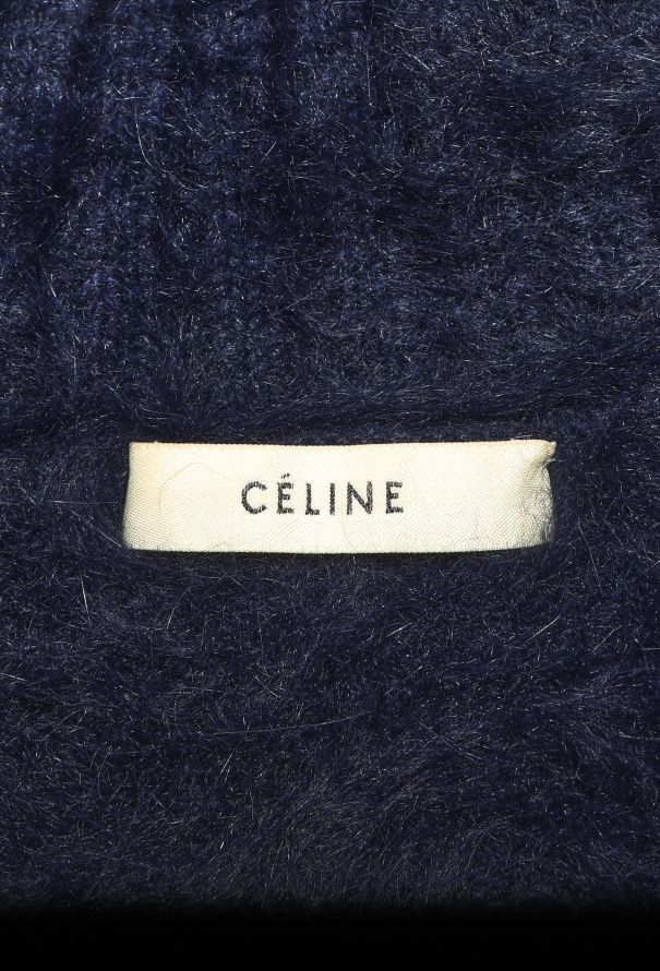 Céline Oversized Angora Sweater - 5
