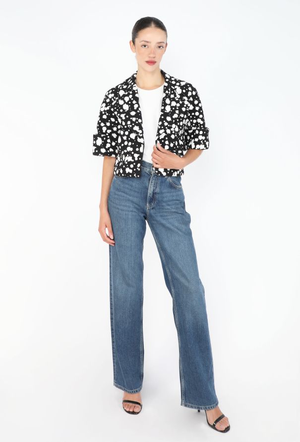 Chanel Bicolor Printed Tweed Jacket, 2015 - 4