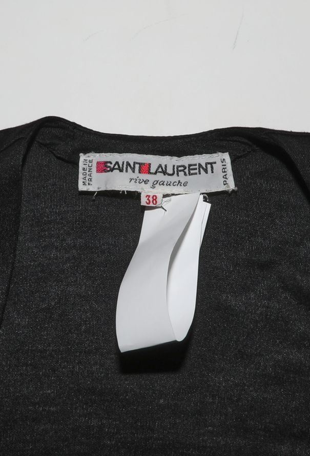 Saint Laurent COLLECTOR '70s Draped Jersey Gown - 5