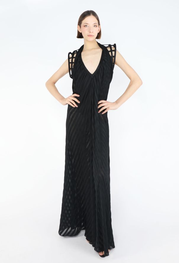 Jean Paul Gaultier COLLECTOR 1990 Open-Back Cage Gown - 1