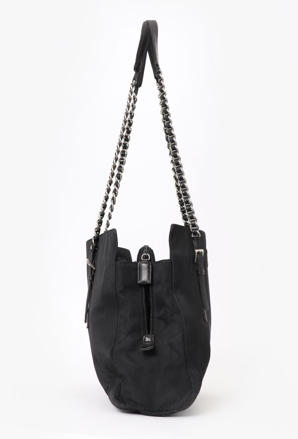 Prada Black Nylon Tote Bag - 5 Prada Black Nylon Tote Bag - 5