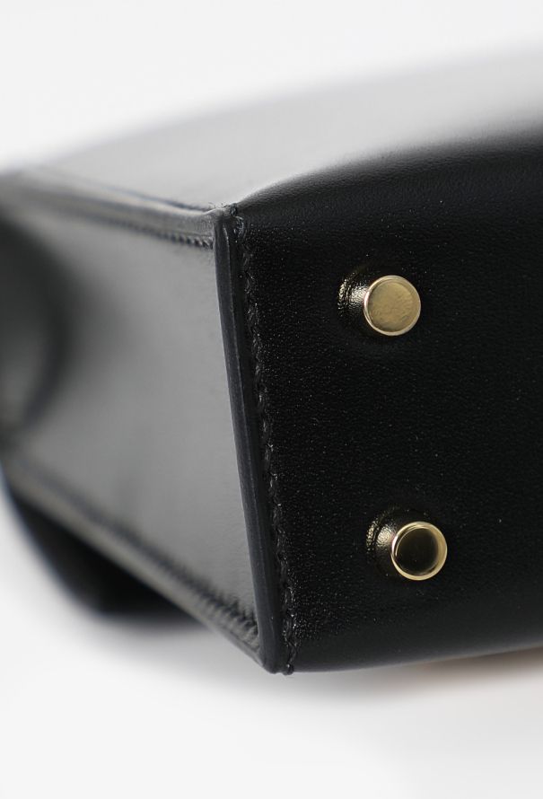 Hermès Mini Black Box Verrou Chain Bag - 9