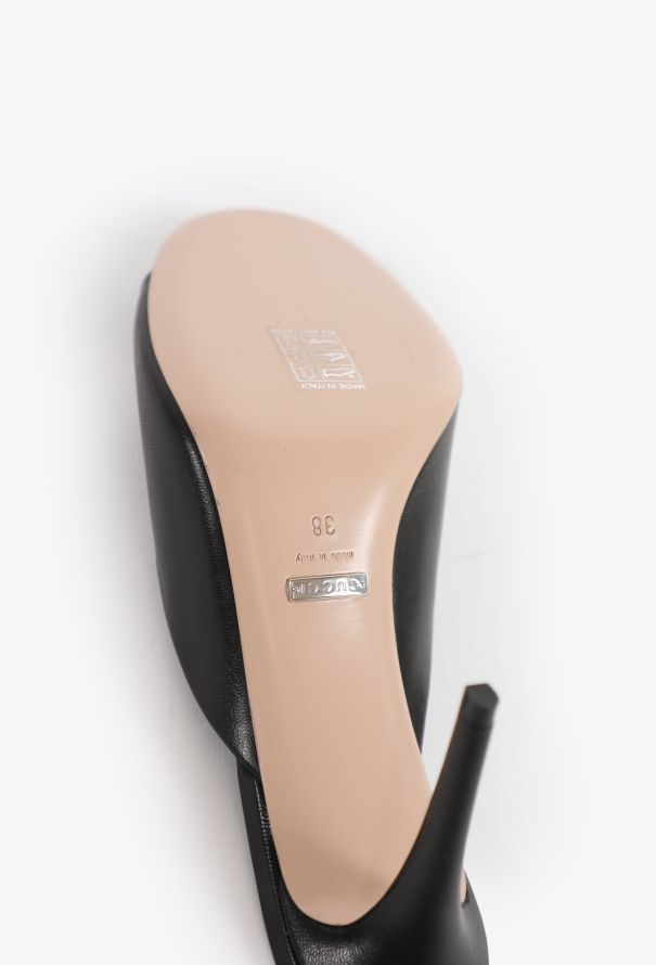 Gucci 2024 Embellished Horsebit 85 Heels - 5