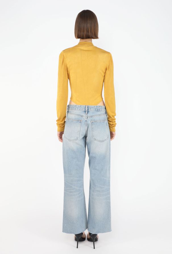 Alaïa Ribbed Jersey Bodysuit, 1990 - 5