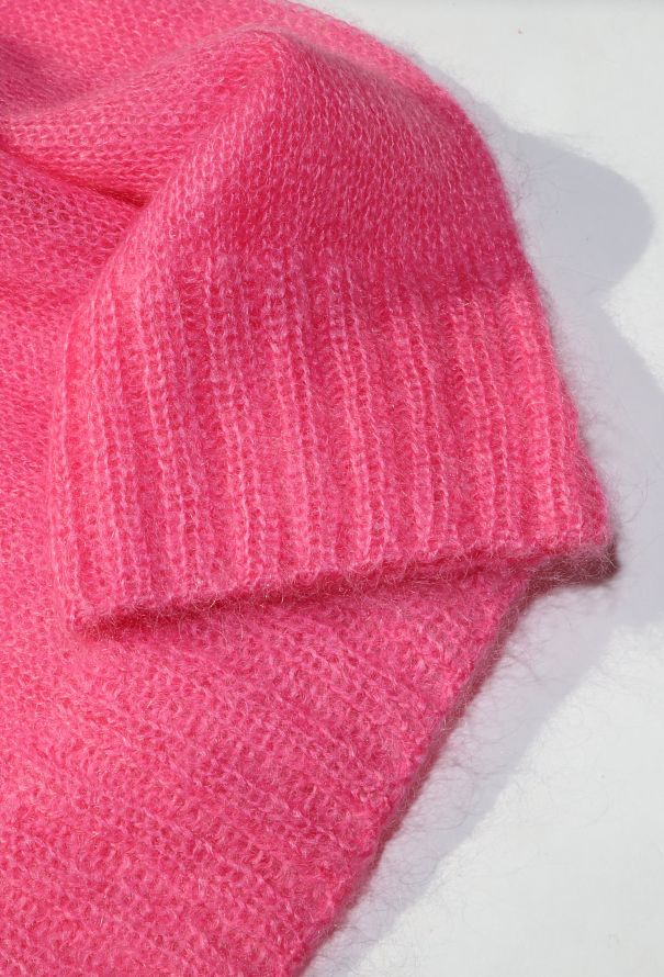 Céline Lightweight Mohair Knit Top - 6