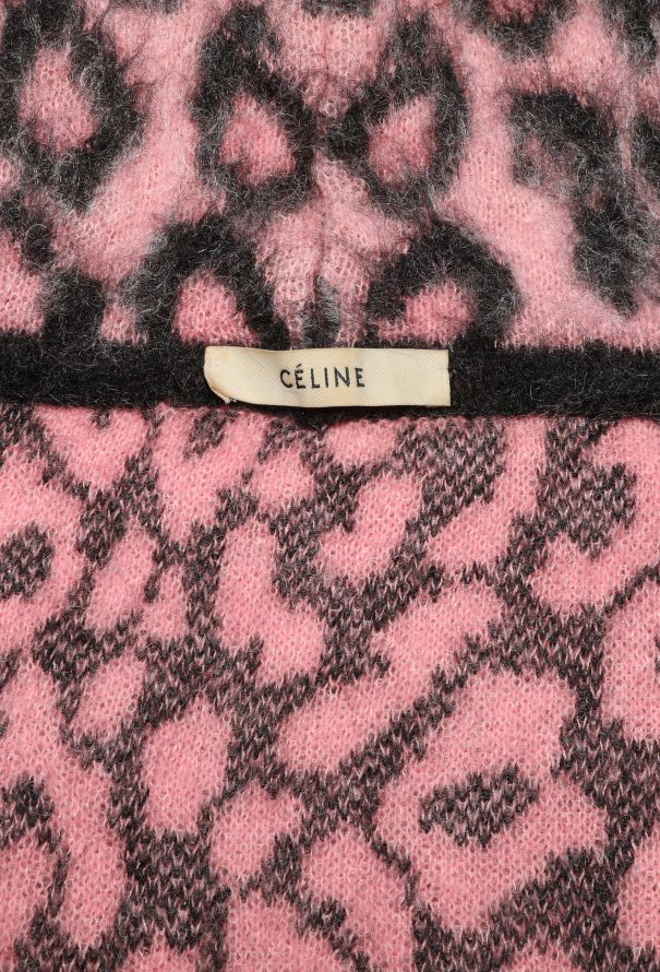 Céline F/W 2014 Mohair Leopard Sweater - 6 Céline F/W 2014 Mohair Leopard Sweater - 6