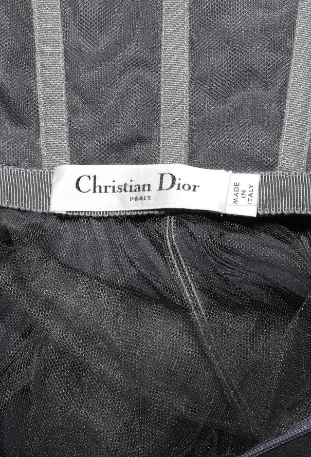 Dior 2025 Chiffon Plissé Bustier Gown - 6