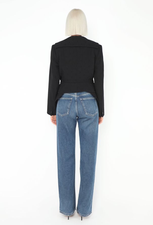 Comme des Garçons 2001 Deconstructed Twill Blazer - 6