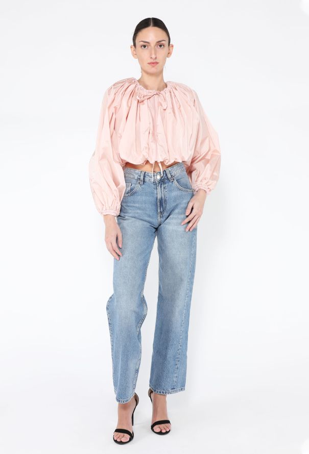 Alaïa 2024 Pleated Cropped Jacket - 2