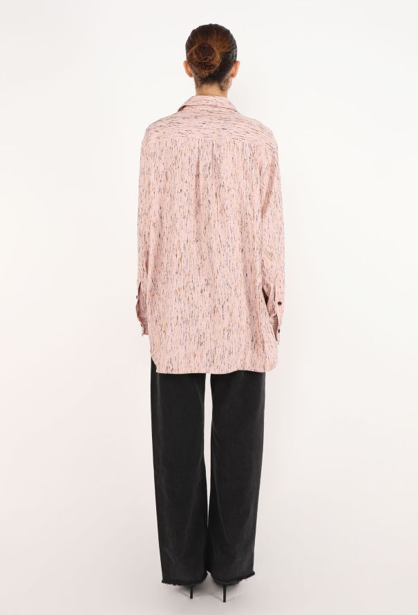 Bottega Veneta Textured Spatter Shirt, S/S 2024 - 6