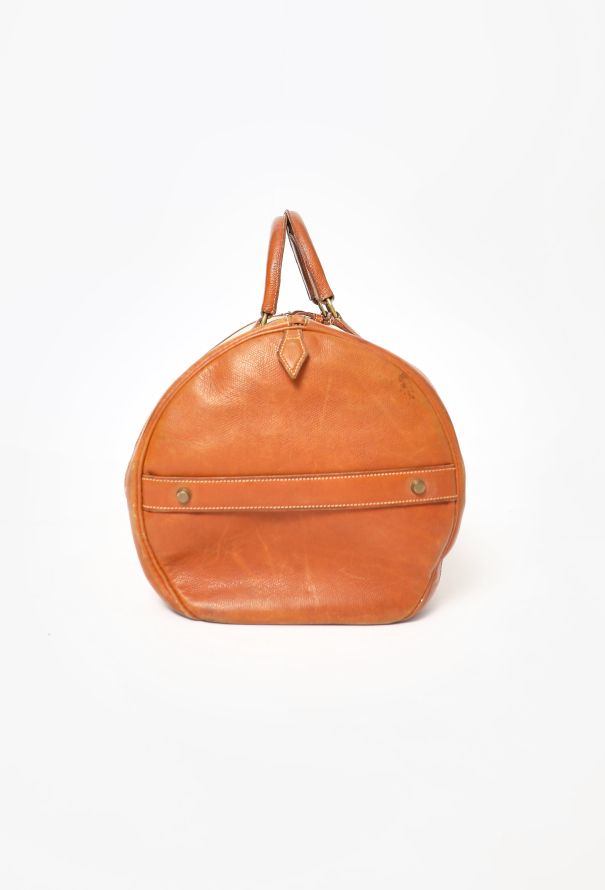 Hermès 1970s Toile H & Calfskin RD Travel Bag - 6 Hermès 1970s Toile H & Calfskin RD Travel Bag - 6