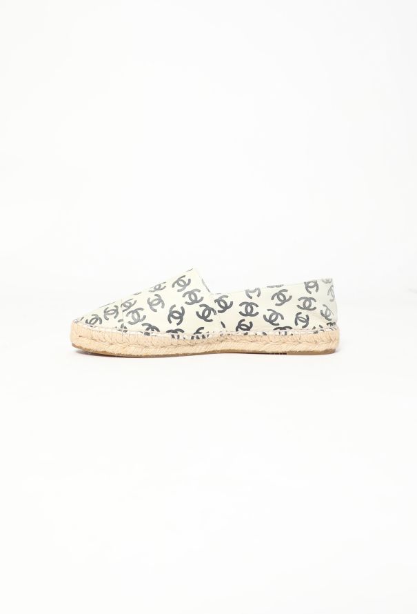 Chanel Bicolor Leather Espadrilles - 4 Chanel Bicolor Leather Espadrilles - 4