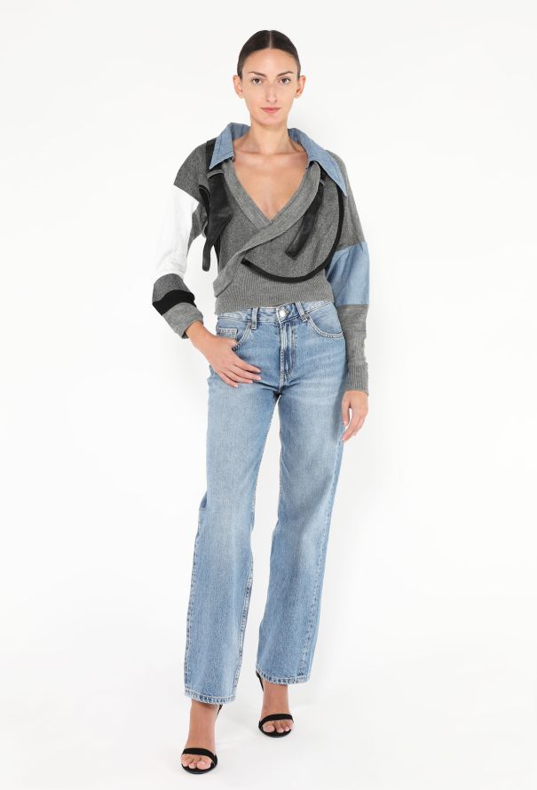 Balenciaga Iconic F/W 2002 Cubist Patchwork Top - 1